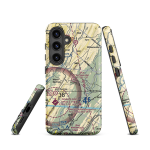 Bath Alum Airport (9VA0) VFR Sectional Samsung Phone Case