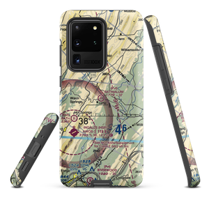 Bath Alum Airport (9VA0) VFR Sectional Samsung Phone Case