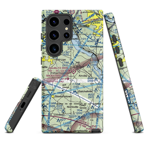 Baublitz Commercial Airport (9W8) VFR Sectional Samsung Phone Case