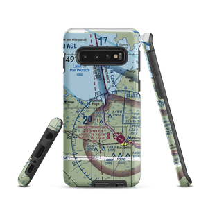 Baudette Flying Service Seaplane Base (16MN) VFR Sectional Samsung Phone Case