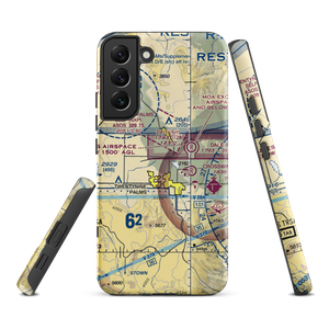 Bauer Airport (61CA) VFR Sectional Samsung Phone Case