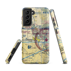 Bauer Airport (61CA) VFR Sectional Samsung Phone Case