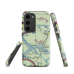 Bauer Pgi Airport (MU55) VFR Sectional Samsung Phone Case