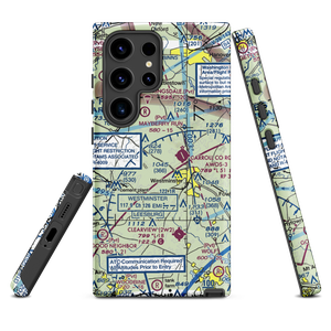 Baugher's Orchard Airport (07MD) VFR Sectional Samsung Phone Case