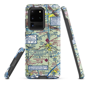 Baugher's Orchard Airport (07MD) VFR Sectional Samsung Phone Case