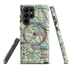 Baxley Municipal Airport (BHC) VFR Sectional Samsung Phone Case