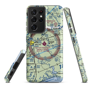 Bay City Municipal Airport (BYY) VFR Sectional Samsung Phone Case