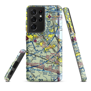 Bay Electric Supply Heliport (T95) VFR Sectional Samsung Phone Case