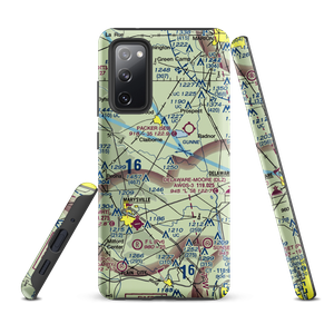 Bayes Airport (9OI7) VFR Sectional Samsung Phone Case