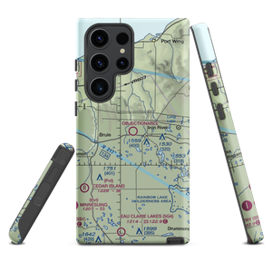 Bayfield County Airport (Y77) VFR Sectional Samsung Phone Case