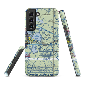 Bayou Boeuf Seaplane Base (LA64) VFR Sectional Samsung Phone Case