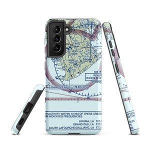 Bayou Fourchon Seaplane Base (1LA4) VFR Sectional Samsung Phone Case