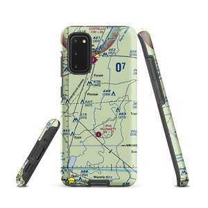 Bayou Meadows Airport (9LS1) VFR Sectional Samsung Phone Case