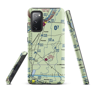 Bayou Meadows Airport (9LS1) VFR Sectional Samsung Phone Case