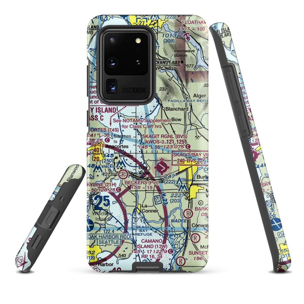 Bayview Farms Airport (WN51) VFR Sectional Samsung Phone Case Samsung Galaxy S20 Ultra model shown