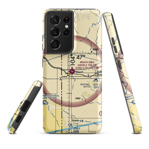 Beach Airport (20U) VFR Sectional Samsung Phone Case