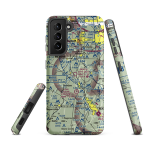 Beach City Airport (2D7) VFR Sectional Samsung Phone Case