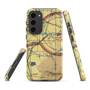 Beacon Star Antique Airfield (MT24) VFR Sectional Samsung Phone Case