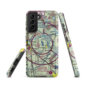 Beale Air Force Base (BAB) VFR Sectional Samsung Phone Case