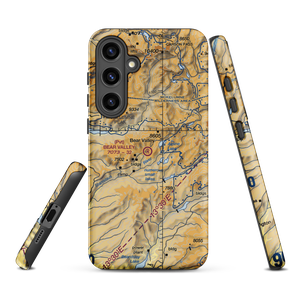 Bear Valley STOLport (73CA) VFR Sectional Samsung Phone Case