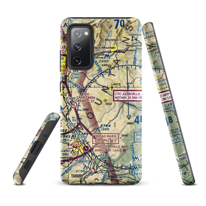 Bearwallow Farm Airport (0NC1) VFR Sectional Samsung Phone Case