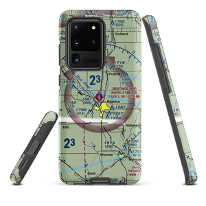 Beatrice Municipal Airport (BIE) VFR Sectional Samsung Phone Case