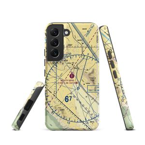 Beatty Airport (BTY) VFR Sectional Samsung Phone Case