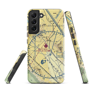 Beatty Airport (BTY) VFR Sectional Samsung Phone Case