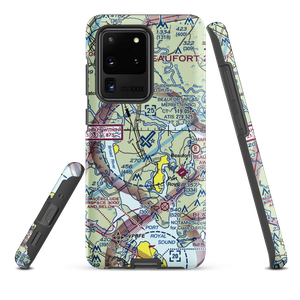 Beaufort MCAS - Merritt Field (NBC) VFR Sectional Samsung Phone Case