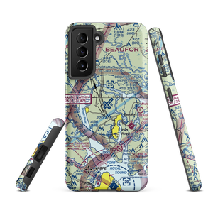 Beaufort MCAS - Merritt Field (NBC) VFR Sectional Samsung Phone Case