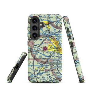 Beaumont Municipal Airport (BMT) VFR Sectional Samsung Phone Case