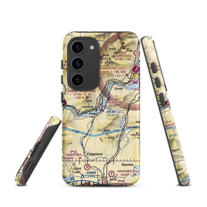 Beaux Ranch Field (1ID3) VFR Sectional Samsung Phone Case