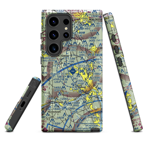 Beaver County Airport (BVI) VFR Sectional Samsung Phone Case