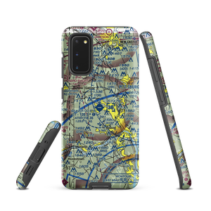 Beaver County Airport (BVI) VFR Sectional Samsung Phone Case