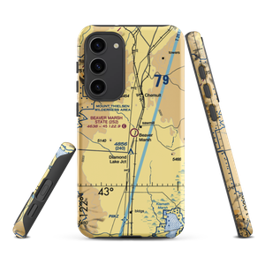 Beaver Marsh State Airport (2S2) VFR Sectional Samsung Phone Case