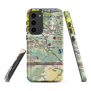 Beaver Oaks Airport (OR66) VFR Sectional Samsung Phone Case