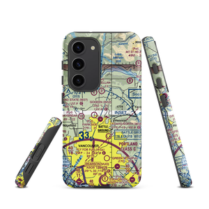 Becker Field (59AS) VFR Sectional Samsung Phone Case