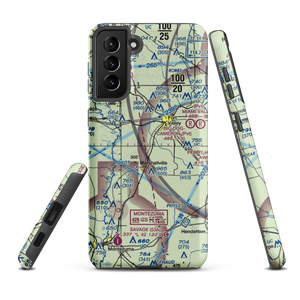 Beckley Farms Airport (1GE4) VFR Sectional Samsung Phone Case