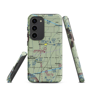 Bedford Municipal Airport (Y46) VFR Sectional Samsung Phone Case