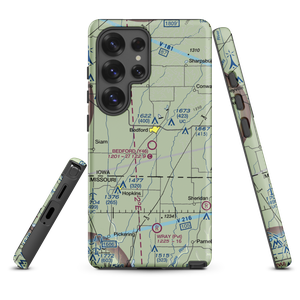 Bedford Municipal Airport (Y46) VFR Sectional Samsung Phone Case