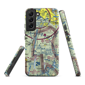 Bedson's Land Base Airport (52NY) VFR Sectional Samsung Phone Case