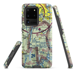 Bedson's Land Base Airport (52NY) VFR Sectional Samsung Phone Case