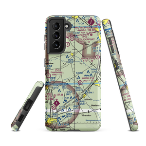 Bee Creek Airport (34TE) VFR Sectional Samsung Phone Case