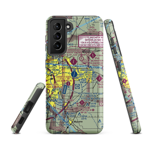 Beech Factory Airport (BEC) VFR Sectional Samsung Phone Case
