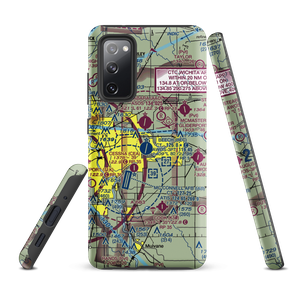 Beech Factory Airport (BEC) VFR Sectional Samsung Phone Case