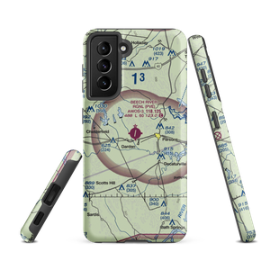 Beech River Regional Airport (PVE) VFR Sectional Samsung Phone Case