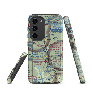 Beefor Ranch Airport (11OK) VFR Sectional Samsung Phone Case