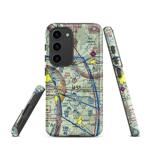 Beer Airport (02WI) VFR Sectional Samsung Phone Case