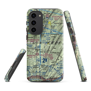 Beers Farm Airport (PN73) VFR Sectional Samsung Phone Case