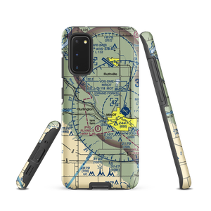 Behrens Airstrip (NA30) VFR Sectional Samsung Phone Case